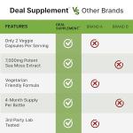 Irish Sea Moss Supplement with Black Seed Oil & Ashwagandha