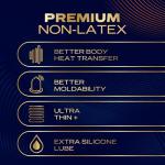 Durex Intense Ultra Thin Non-Latex Condoms 24ct