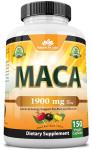 Organic Maca Root – 1900 mg for Energy Boost