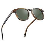 CARFIA Polarized Retro Sunglasses for Men