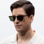 CARFIA Polarized Retro Sunglasses for Men