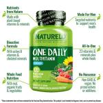 NATURELO Men's One Daily Multivitamin - 120 Caps