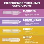 Trojan Pleasure Pack: 36 Assorted Lubricated Condoms