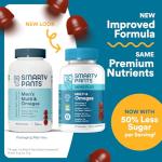SmartyPants Men's Multivitamin Gummies – Omega 3 Boost