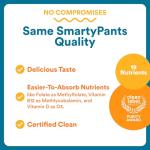 SmartyPants Men's Multivitamin Gummies – Omega 3 Boost