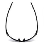 JULI Polarized Sunglasses for Men - Rimless Black