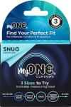 Snug Sampler - 3 Sizes of Comfort Condoms