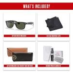 Ray-Ban New Wayfarer Square Sunglasses with Accessory Kit