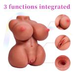 Dual Action Male Masturbator with Realistic Feel