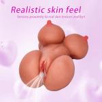 Dual Action Male Masturbator with Realistic Feel