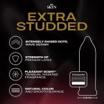 SKYN Extra Studded Lubricated Latex-Free Condoms