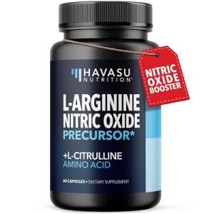 L-Arginine and L-Citrulline Capsules for Performance