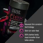 ONE® Flex™ Ultra Thin Graphene Condoms - 10 Count