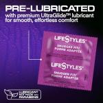 Lifestyles Snugger Fit Latex Condoms Value Pack