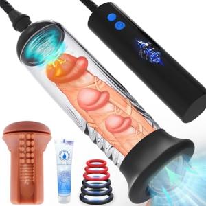 Automatic Penis Enlargement Pump with Vagina Stroker