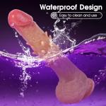 8.7-Inch Realistic Thrusting Silicone Vibrator