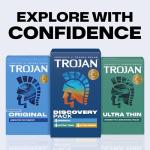 Trojan Discovery Pack of Ultra Thin & Ribbed Condoms