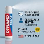 Dynamo Delay Spray for Men – Last Longer Duo