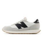 New Balance Men's 237 Sneakers, White/Gray/Black, Size 11