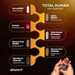 ONNIT Total Human Daily Vitamin Packs for Men