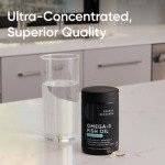 Triple Strength Omega 3 Fish Oil Supplement - 90 ct