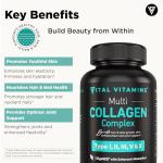 Vital Vitamins Multi Collagen for Men and Women