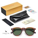 CARFIA Men's Retro Polarized Sunglasses with UV Protection