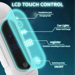 Hands-Free Male Masturbator with Vibrating Action