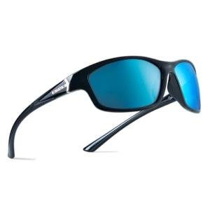 Blue Mirrored Polarized Sunglasses for Men