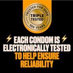 Trojan Magnum Ecstasy Large Lubricated Condoms, 10 Pack
