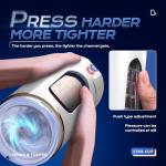 Hands-Free Electric Male Masturbator Machine (White)