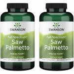 Swanson Saw Palmetto Prostate Support Supplement 2 Pack
