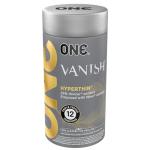 ONE® Vanish® Ultra-Thin Vegan-Friendly Condoms - 12 Pack