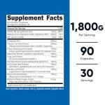 Nutricost Testosterone Support Complex - 90 Capsules