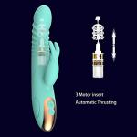 Silent Silicone Rabbit Ears Pleasure Toy Set
