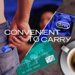 Durex Extra Thin Wild Strawberry Flavored Condoms