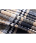 ZITY Men's Stylish Flannel Hoodie Shirt Jacket