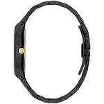 Bulova Men's Black Ion-Plated Quartz Watch