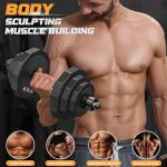 Adjustable Dumbbell Set for Home Workouts