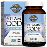 Garden of Life Vitamin Code 50+ Multivitamin for Men