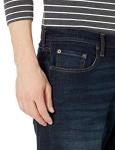 Men's Athletic-Fit Stretch Jeans in Dark Indigo