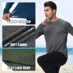 Men's 3 Pack Quick-Dry Long Sleeve Shirts