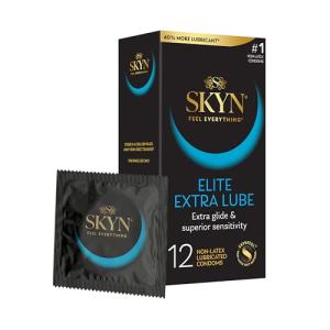 SKYN Elite Ultra-Thin Lubricated Condoms, 12 Count