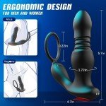 Men’s Prostate Massager with Thrusting Vibration