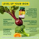 Iron Supplement for Men & Women - Boost Energy