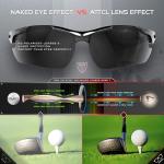 ATTCL Men's Polarized Sports Sunglasses - Lightweight UV Protection