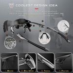 ATTCL Men's Polarized Sports Sunglasses - Lightweight UV Protection