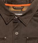 Men's Water-Resistant Flannel Lined Shirt Jacket