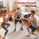 FITPLAM 4-in-1 Adjustable Dumbbell Weight Set