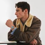 Timex Men's Marlin Watch - Brown Strap, Green Dial